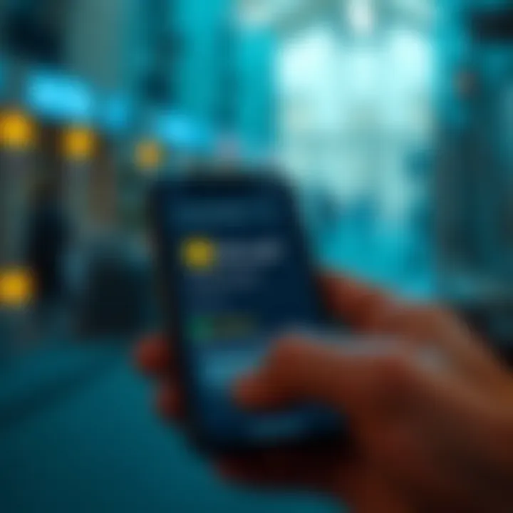 User Interface of Microsoft Authenticator App User interface of Microsoft Authenticator