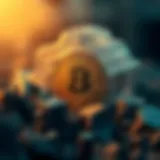 Conceptual representation of mining in blockchain