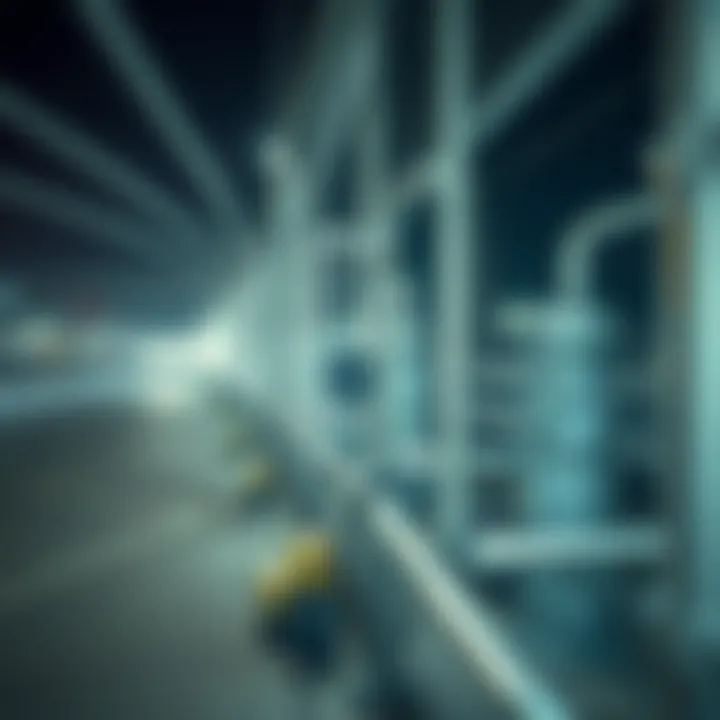 Modern water distribution network in Mumbai