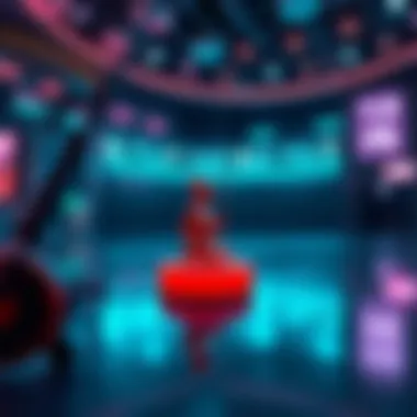 Imagining the Future of Art Through NFTs A conceptual image illustrating the future of art with NFTs