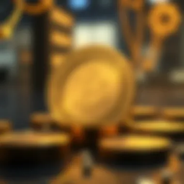 Conceptual illustration of Non-Fungible Tokens and digital ownership