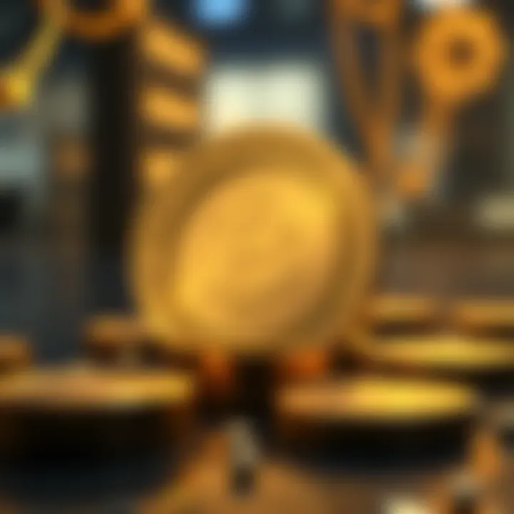 Conceptual illustration of Non-Fungible Tokens and digital ownership