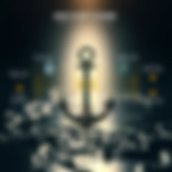 Diagram showcasing the operational mechanisms of Anchor Chain in comparison to traditional blockchain systems