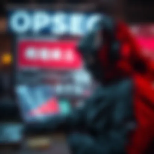 Conceptual representation of OPSEC principles