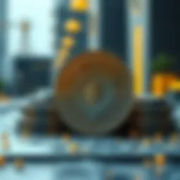 Visual representation of Origin Coin's blockchain technology