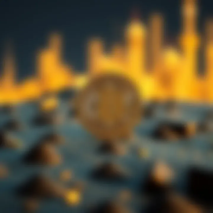 An illustration depicting the concept of Pi Coin