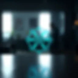 Geometric logo design showcasing symmetry and balance