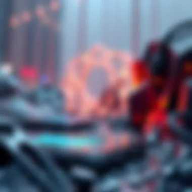 Visual representation of decentralized applications on QuarkChain