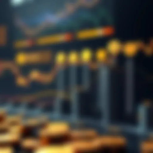 Visual representation of cryptocurrency rankings