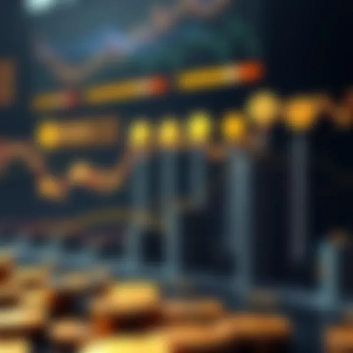 Visual representation of cryptocurrency rankings