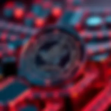 Ravencoin blockchain technology representation