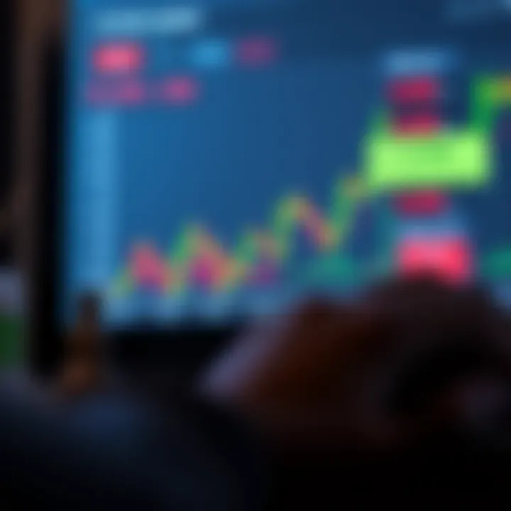 Chart illustrating recent market movements in cryptocurrency