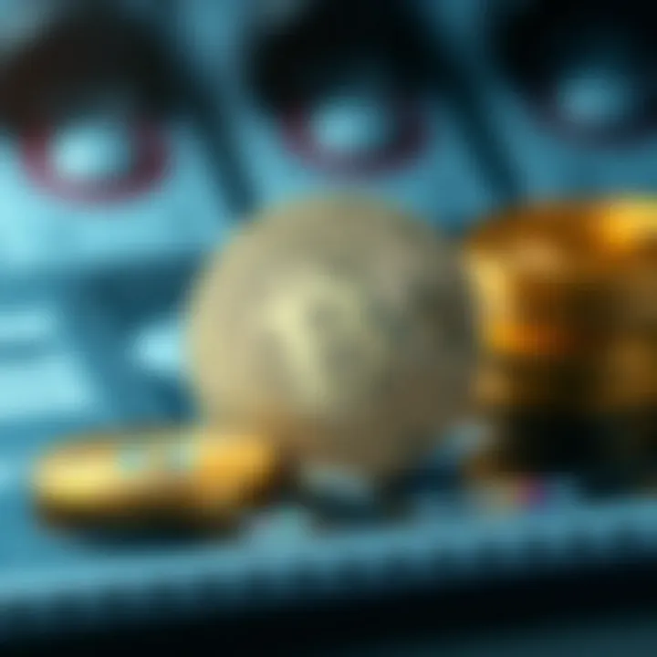 Illustration depicting regulatory compliance in cryptocurrency transactions