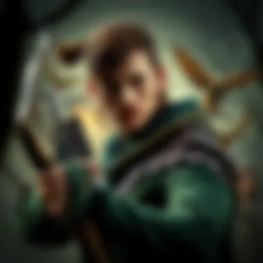 A collage of various adaptations of Robin Hood in film and literature