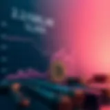 Graph showcasing the fluctuation of RON exchange rates