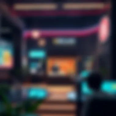 Visual representation of services offered by cryptocurrency banks