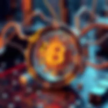 Graphic depicting the operational mechanism behind smart contracts