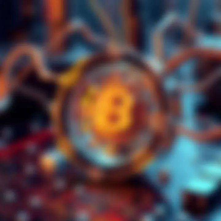 Graphic depicting the operational mechanism behind smart contracts