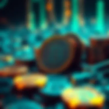 Visual depiction of the blockchain ecosystem highlighting stablecoins