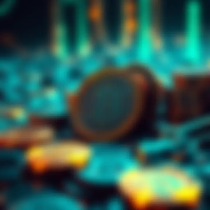 Visual depiction of the blockchain ecosystem highlighting stablecoins