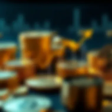 Graph illustrating the benefits of stablecoins in investment strategies