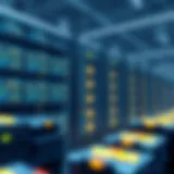 Visualization of decentralized cloud storage architecture