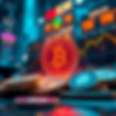 Illustration showcasing the concept of Subscan in cryptocurrency market analysis