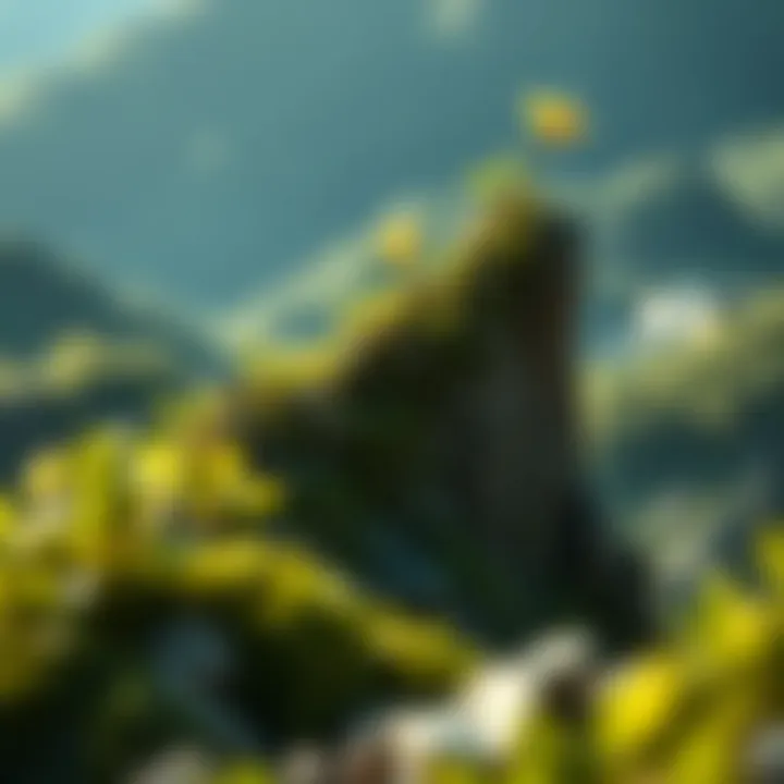 Visual of sustainable investment growth over time