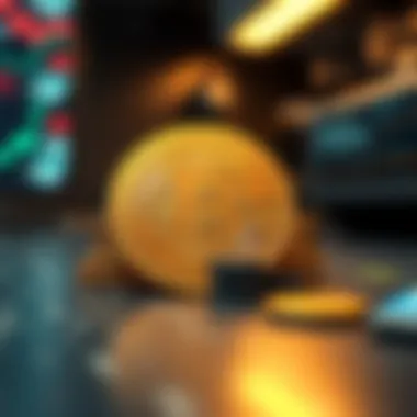 Visual representation of technical requirements for a cryptocurrency platform