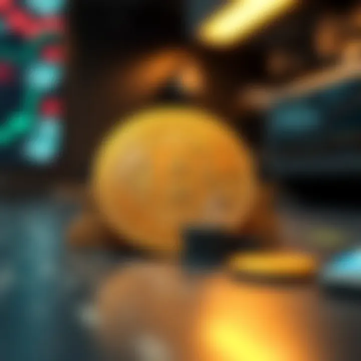 Visual representation of technical requirements for a cryptocurrency platform