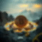 Conceptual representation of Terraform technology in cryptocurrency