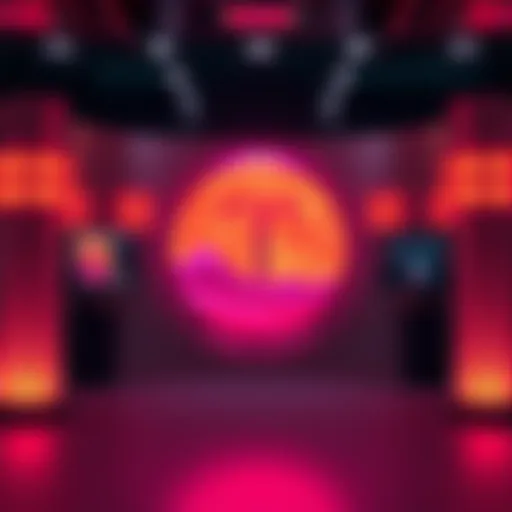 A graphical representation of the Terra Luna Classic logo with vibrant colors