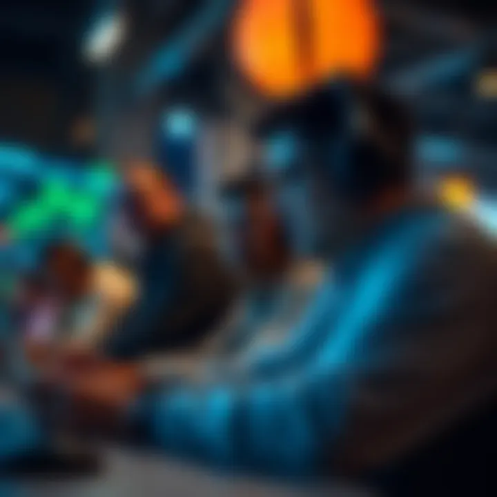 Community engagement within TradingView for strategic insights