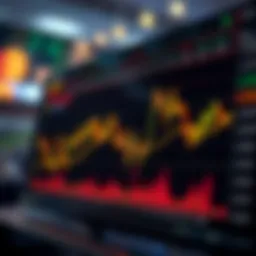 Interactive cryptocurrency chart showcasing market trends