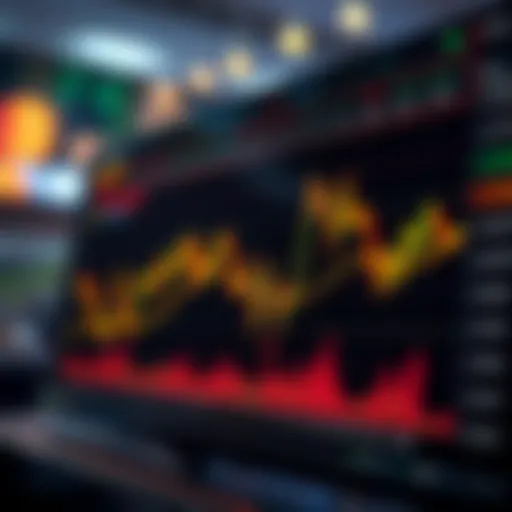 Interactive cryptocurrency chart showcasing market trends