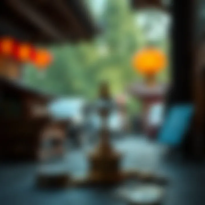 Visual comparison of traditional finance and decentralized systems