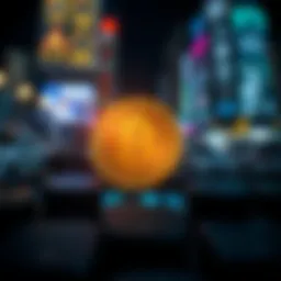 Symbolic representation of a transaction ID in cryptocurrency