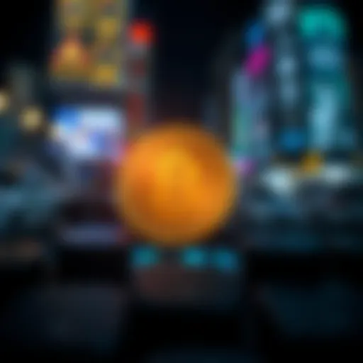 Symbolic representation of a transaction ID in cryptocurrency