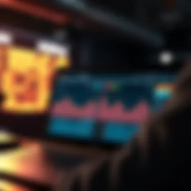 Visual representation of transaction monitoring on Goerli Scan