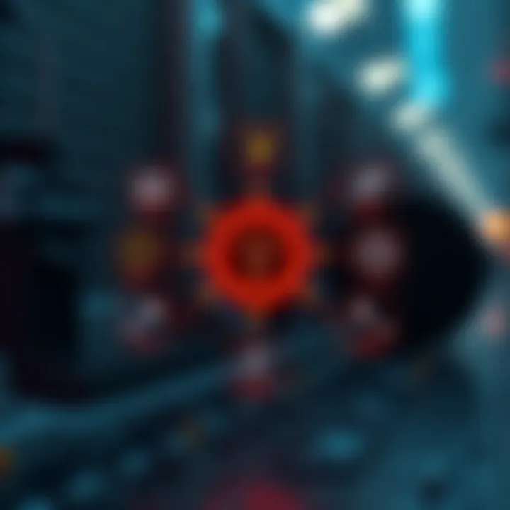 Diagram illustrating various types of man-in-the-middle attacks