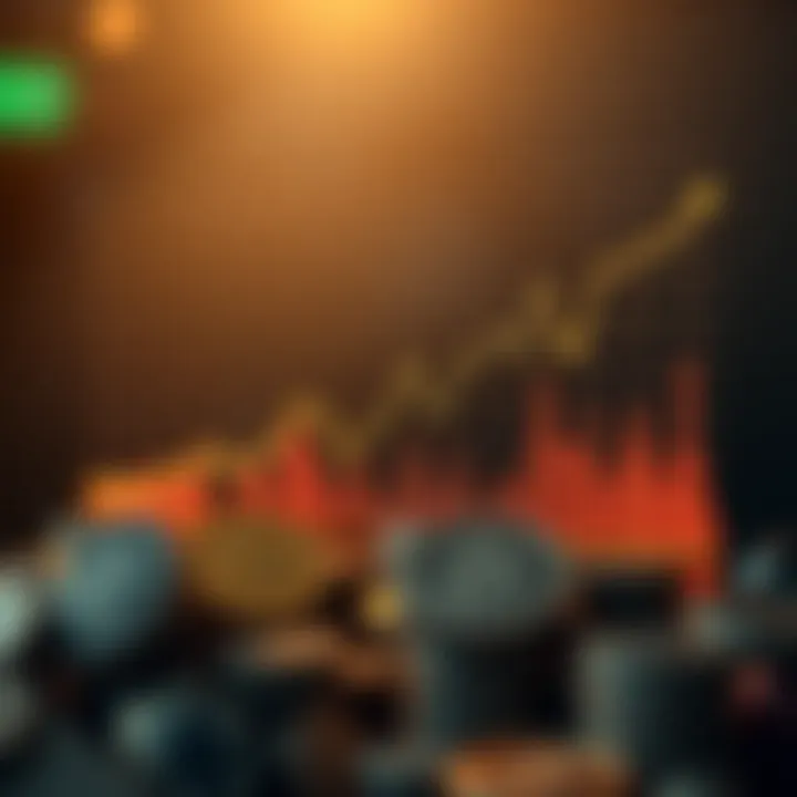 Graph showing the evolution of the Ubiq cryptocurrency market