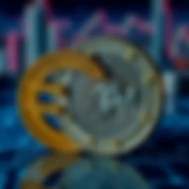 Visual connection between Euro and cryptocurrency market trends