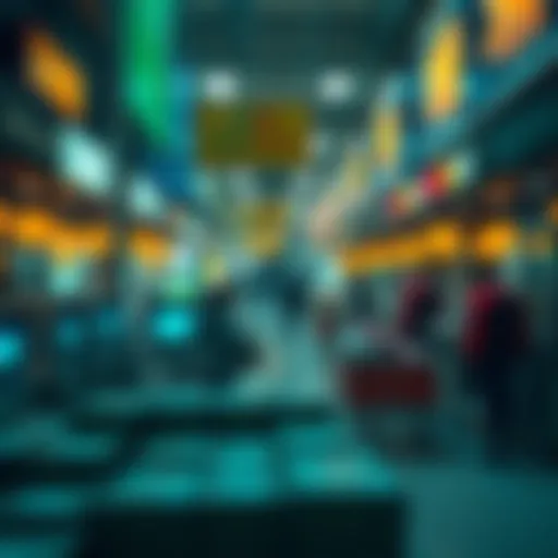 Currency exchange concept between USD and KRW