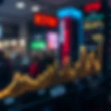 Graph illustrating USD to KRW exchange rate fluctuations