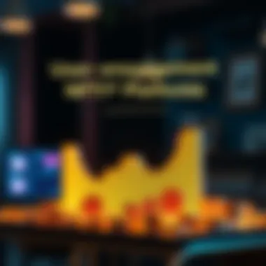 An infographic depicting user engagement on NFT platforms