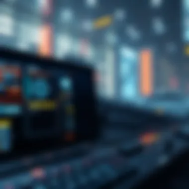 Visual showcasing various applications of blockchain technology