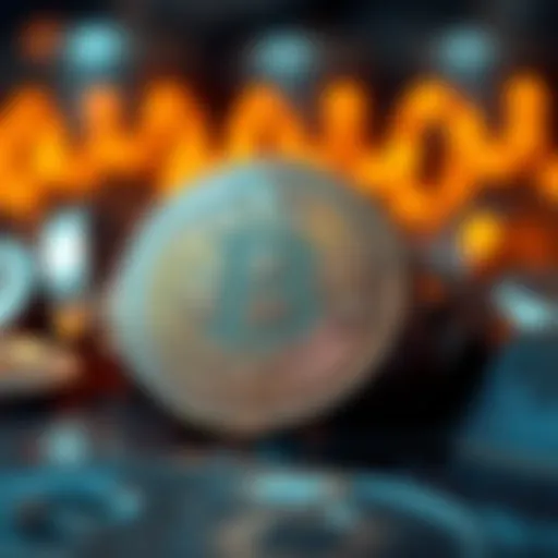 Visualization of Wrapped Bitcoin integration in DeFi projects