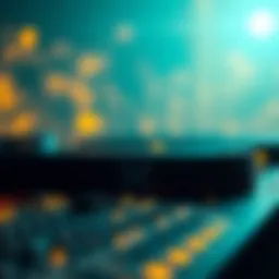 Graphical representation of XRP's blockchain technology