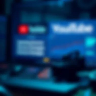 Optimizing Revenue Strategies on YouTube Infographic on optimizing YouTube revenue strategies