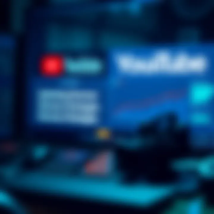 Optimizing Revenue Strategies on YouTube Infographic on optimizing YouTube revenue strategies